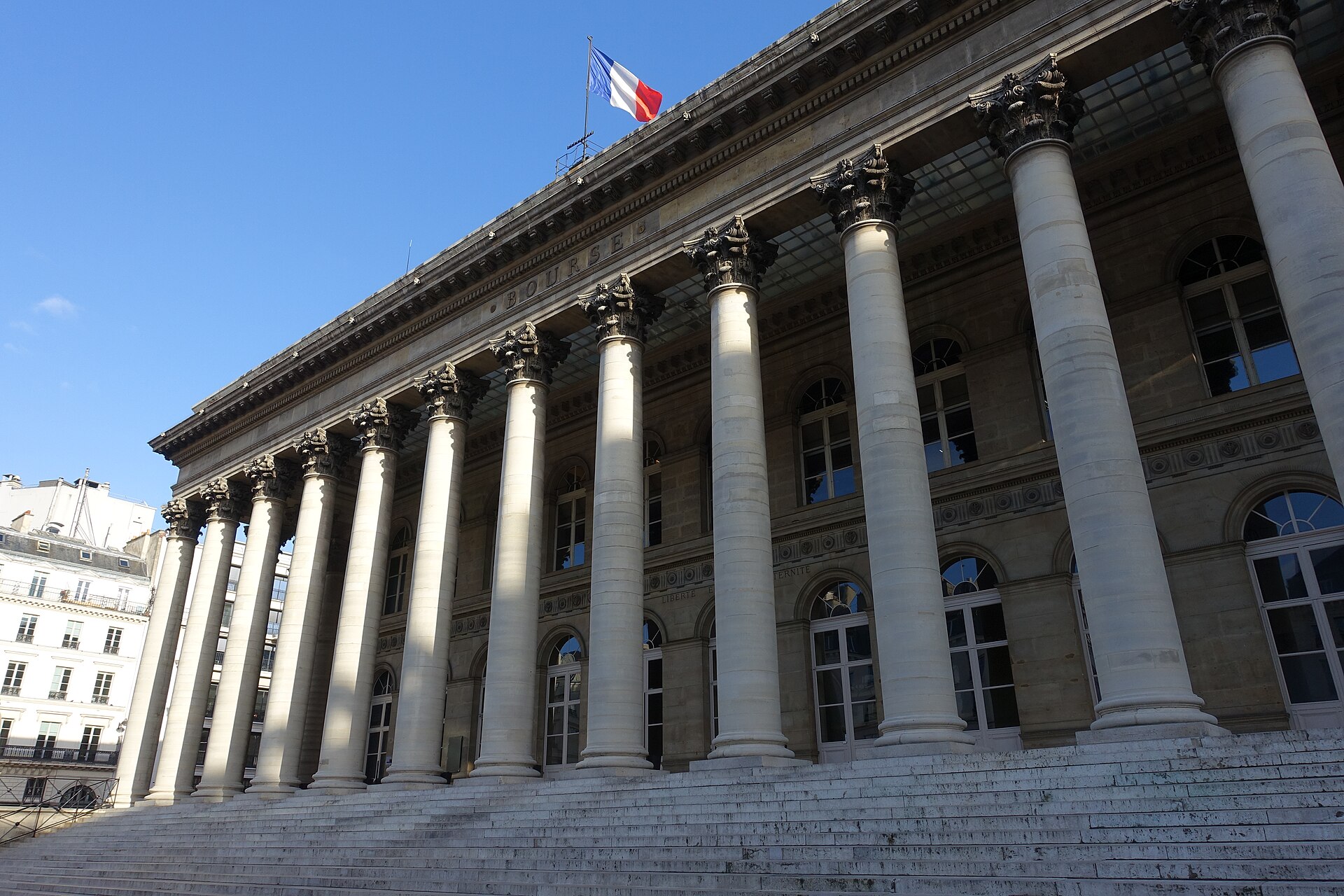 Stock Exchange, Paris 16 January 2016