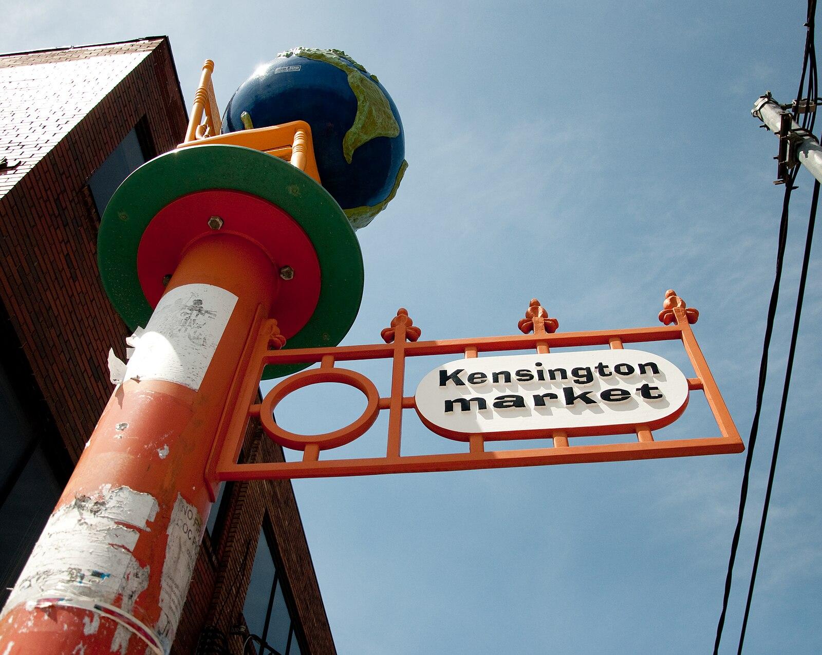 Kensington Market Sign Toronto 2010