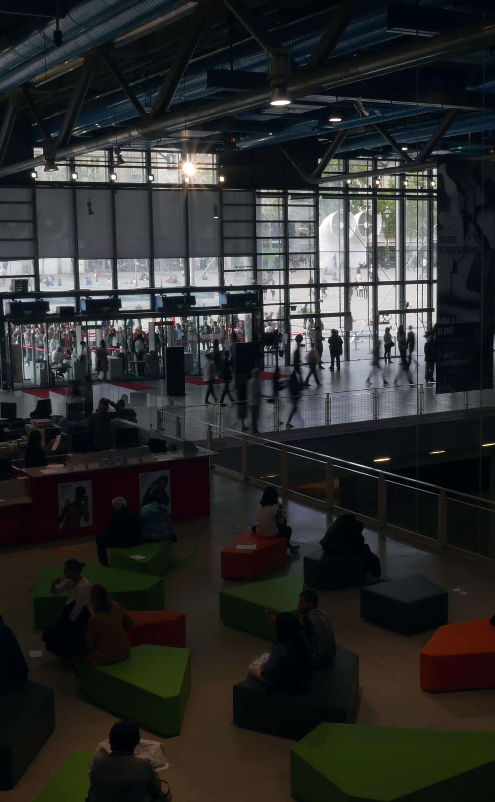 Centre Pompidou is closed for a major renovation